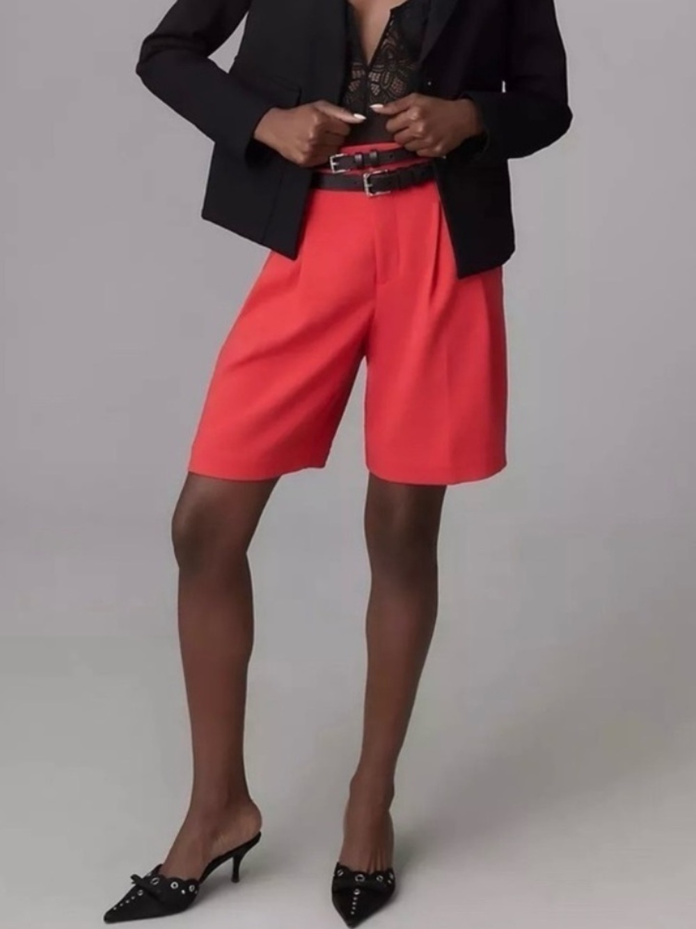 Anthropologie The Avery Pleated Shorts by Maeve